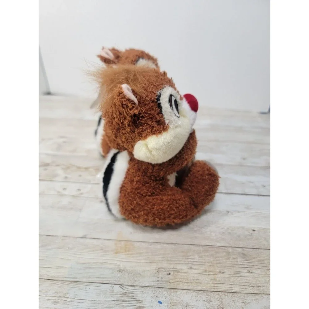 Disney World Authentic Chip & Dale Plush Chipmunks Best Friends Figures With Tag